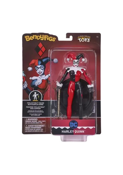 Noble Collection- Bendyfigs Dc Harley Quinn- Jester