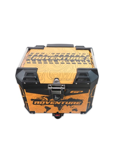 Gp Kompozit Dsn03 Universal 37 Lt Desenli Alüminyum Motosiklet Çantası Diğer