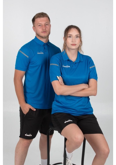 Diadora Alto 25 Kamp Tişört Saks Mavi