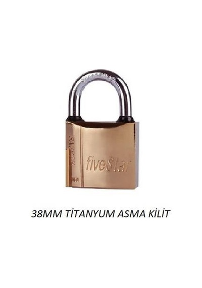 Fivestar Asma Kilit Titanyum 38mm