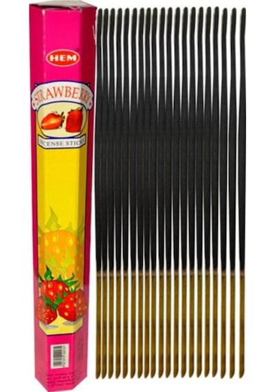 Hem Tütsü Strawberry 20 Çubuk