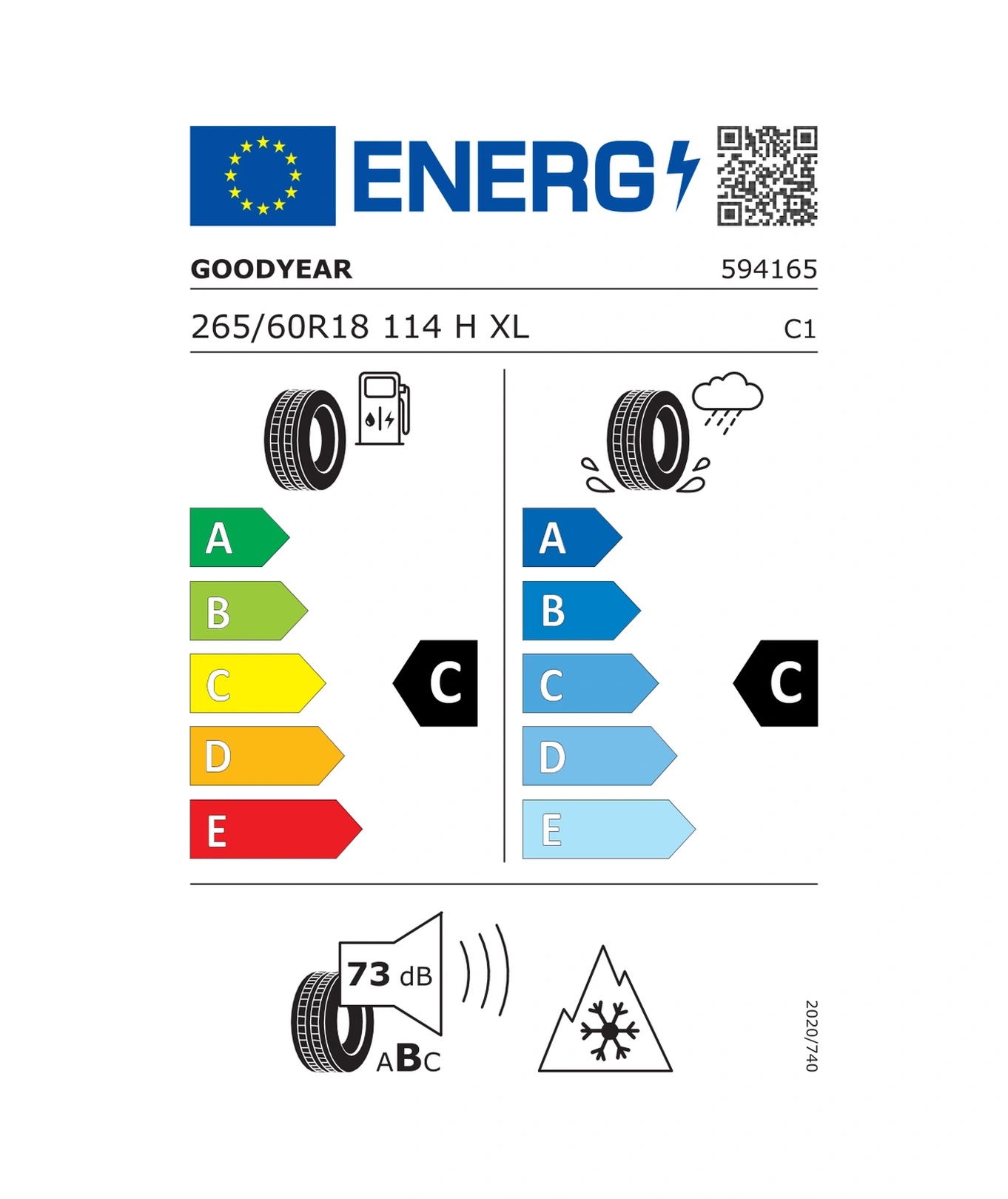 Goodyear 265/60R18 114H XL Vector 4Seasons Gen3 Dört Mevsim Lastiği 2025
