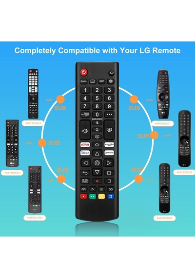 Lg Akıllı Tv İçin Evrensel Uzaktan Kumanda Tüm Modeller İçin Uzaktan Kumanda Lg Lcd Led Hdtv Uhd 3d 4k Evrensel Tv Uzaktan Kumandası Lg Akb76037601
