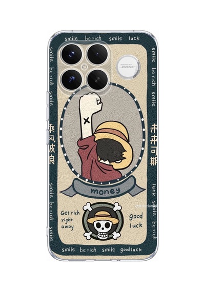 Poco F8 Ultra Uyumlu One Piece Dolar Baskılı Silikon Kılıf Renkli