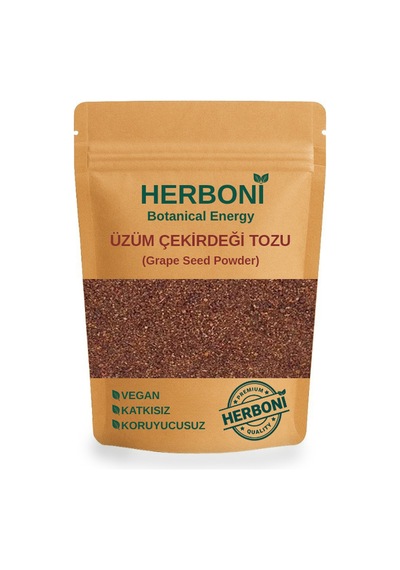 Glutensiz Üzüm Çekirdeği Tozu Öğütülmüş 100g, Doğal Ve Katkısız