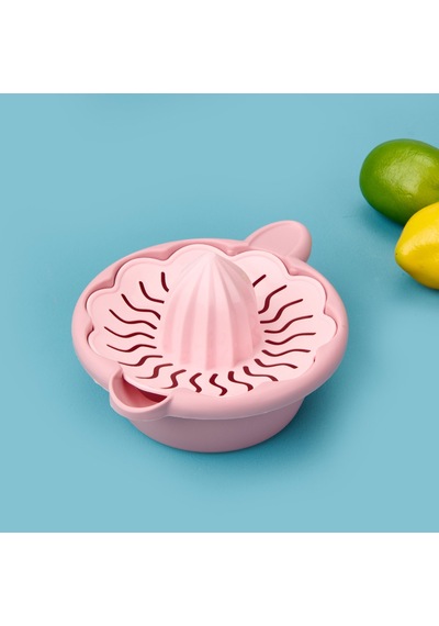 Limon Ve Narenciye Sıkacağı - Pembe- 14 Cm Renkli