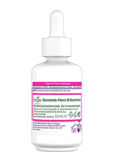 Simple %10 Vitamin B3 Niacinamide Booster Serum 2 x 30 ML