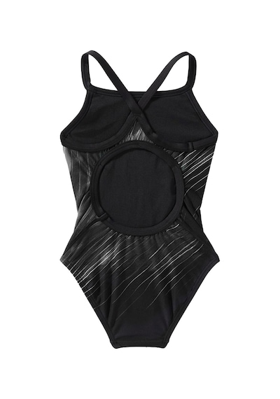 Tyr Durafast Elite Girl's Diamondfit Swimsuit - Cycloid Siyah-Gri