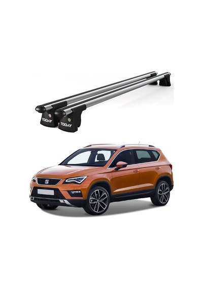Trio-ı Seat Ateca 2016 Ve Sonrası Uyumlu Kilitli Ara Atkı 120cm Port Bagaj Tavan Barı
