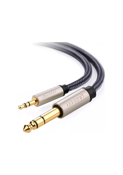 Ugreen Stereo 3.5mm Trs To 6.35mm Audio Kablo, 2m, 10628