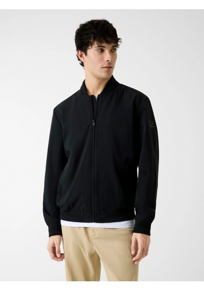 Guess Esnek Katlanabilir Bomber Erkek Siyah Ceket M6rl09wj362-jblk Siyah