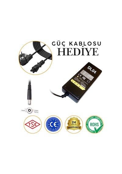 Dell Pa-1650-02dw Notebook Adaptör Şarj Aleti
