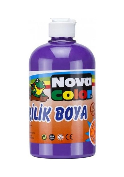 Nova Akrilik Boya 500 Ml Mor Nc-389