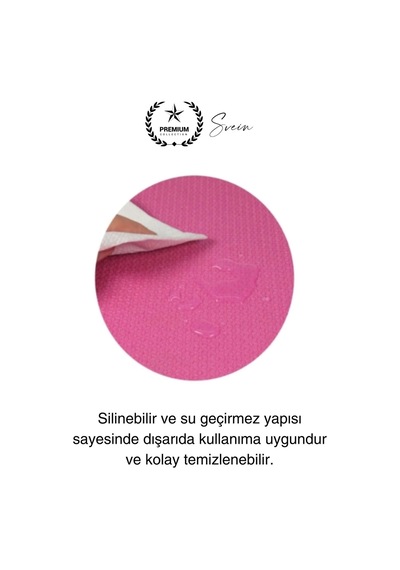 Premium 180 Cm Çift Taraflı Kaymaz Yoga Meditasyon Minderi Taşıma Askılı Rahat Su Geçirmez Mat Diğer Çok Renkli