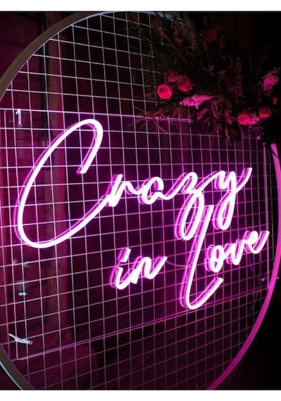 Crazy In Neon Led Işık Gece Lambası Renkli
