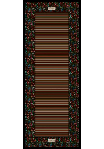 LA BOUTIQUE Özel Seri Soft Pamuk Şal - 70 X 190 - 2164-12 Siyah