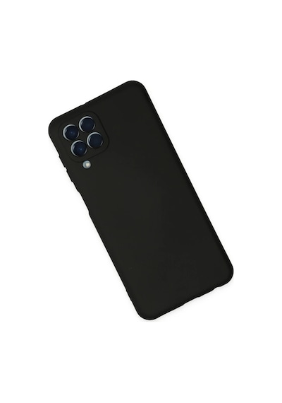 Bezos Samsung Galaxy M33 Kılıf Nano İçi Kadife Silikon - Siyah Bty