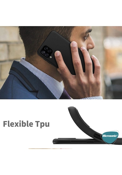 Microsonic Matte Silicone Samsung Uyumlu Galaxy M12 Kılıf