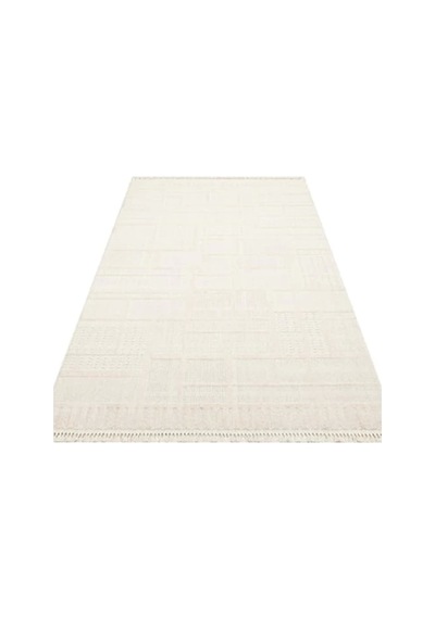 Eko Halı Joy 03 White Modern Makine Halısı