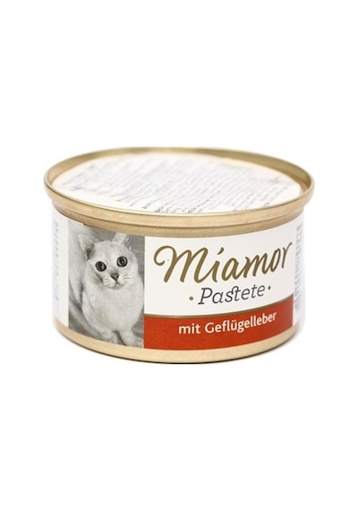 Miamor Pastete Ciğerli Konserve Yetişkin Kedi Maması 85 G