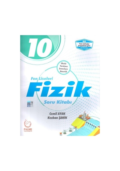 Palme Yayınları 10. Sınıf Fen Liseleri Fizik Soru   Kitabı