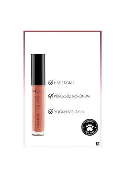 Note Flawless Lipgloss 05 Sweet&sour 01