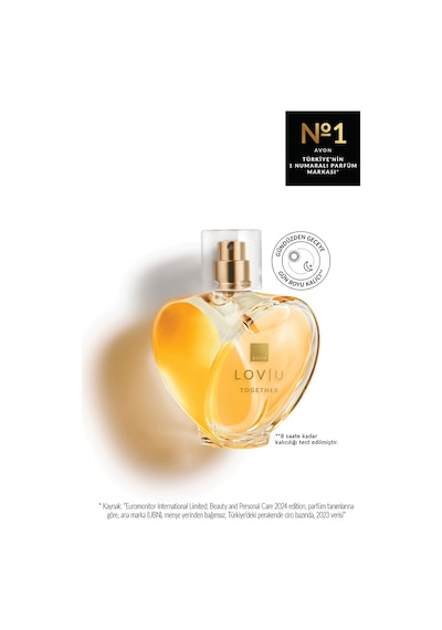 Lov U Together Kadın Parfüm Edp 50 Ml. Üçlü Paket Çiçeksi