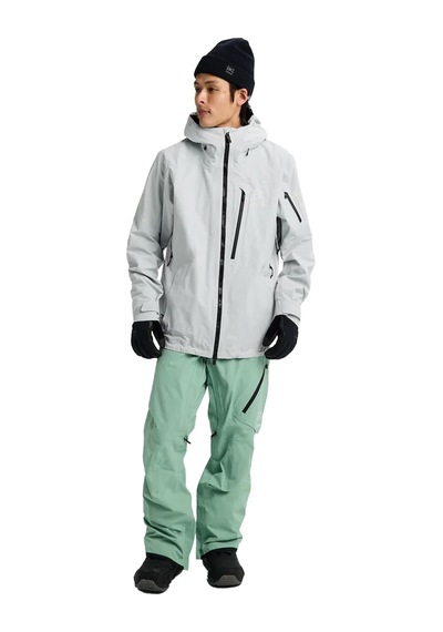 Burton Burton Cyclic Gore Tex 2l Jacket Erkek Gri Snowboard Ceketi 27587