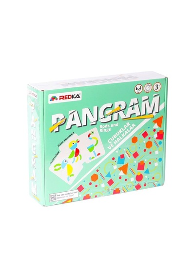 5646 Pangram Çubuklar Ve Halkalar