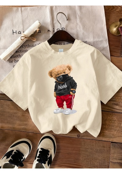 Noıssey Urban Pop Graphic Kadın Tişört Koleksiyonukod 5429 Bej