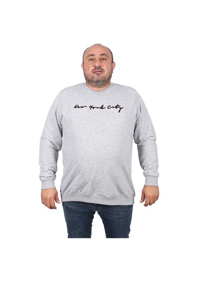 Starbattal Büyük Beden Sweat New York Cıty 22704-2095