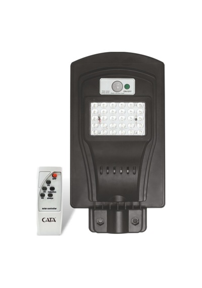 Cata Ct 4690 Solar Güneş Enerjili 60w Sensörlü Sokak Armatür 6400k Beyaz Işık