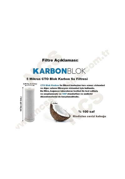 Su Arıtma Cihazı 3 Lü Kartuş Filtre Takımı