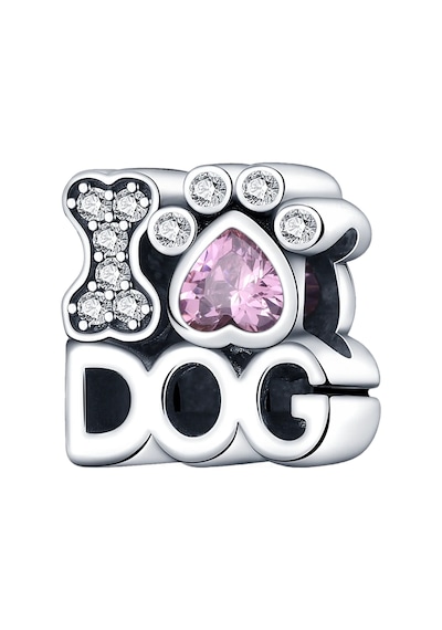 Fubena I Love Dog Yazılı Charm