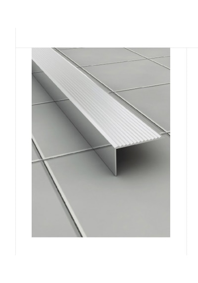 L Model Metal Merdiven Basamak Profili Merdiven Çıtası Köşebent Bitim Profil 4cm 2cm 2.7m -