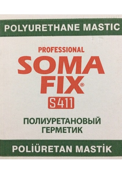 12 Adet 280 Ml Gri Somafix Poliüretan Mastik Dış Cephe Pu Koli Gri