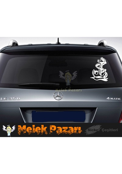 Gemi Çapası Araba Sticker