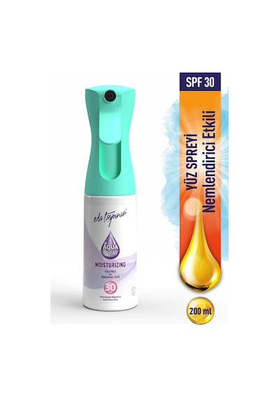 Eda Taşpınar Nemlendirici Ve Aydınlatıcı Etkili Yüz Spreyi SPF30 200 ML