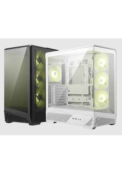 Msı Mag Pano 130r Pz Temperli Cam 3x120mm Reverse Argb 1x120mm Argb Fan Atx Panoramik Gaming Bilgisa