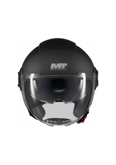 Mt Helmets Viale Sv Pure A1 Açık Kask Siyah