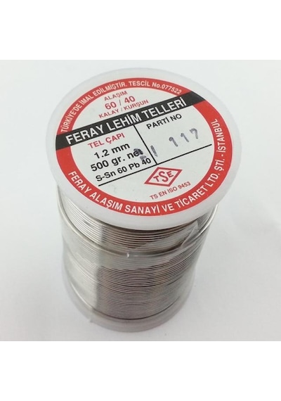 Hatfon Feray Lehim Teli 500Gr 1.2Mm 60/40