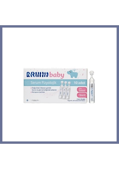 Baby Serum Fizyolojik 5 Ml X 10 Flakon Dlra