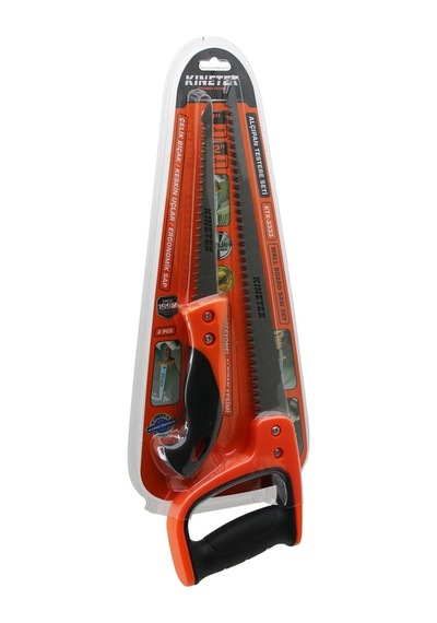 2 Pcs Alçıpan Testere Set Profesyonel 7 İnç- 170mm - 12 İnç- 300mm Çelik Bıçak - Ergonomik Sap 5491