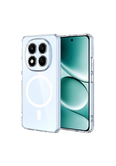 Xiaomi Redmi Note 15 Pro 5g Combo Sert Şeffaf Magsafe Kapak - Şeffaf 0.2M-Çok Renkli