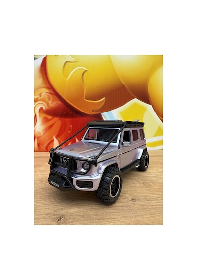Mercedes Benz G63 G550 Model Araba Plastik Sesli Işıklı Açılan Kapılar Mercedes Brabus G550 Çok Renkli