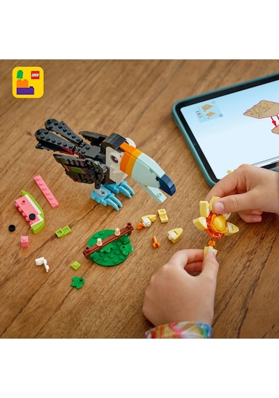 LEGO® Creator 3'ü 1 Arada Vahşi Hayvanlar: Tropikal Tukan Kuşu 31173 - 7 Yaş ve Üzeri Çocuklar için Yaratıcı Oyuncak Yapım Seti (225 Parça) LEGO® Creator 3'ü 1 Arada Vahşi Hayvanlar: Tropikal Tukan Kuşu 31173 - 7 Yaş ve Üzeri Çocuklar için Yaratıcı Oyuncak Yapım Seti (225 Parça)