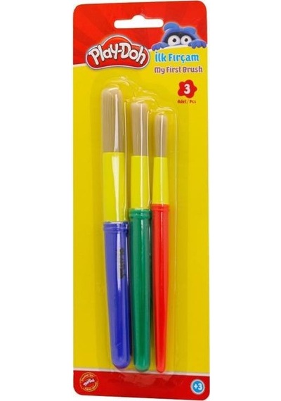 Play-doh My First Brush 3'lü