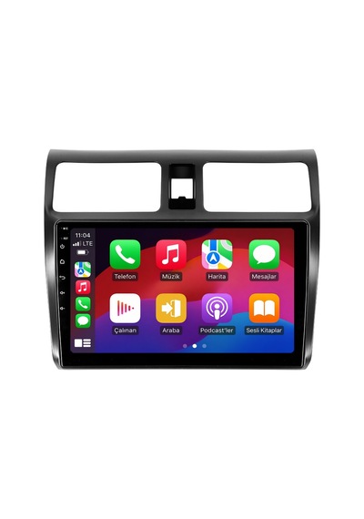 Suzuki Swift Android Multimedya 2006-2011 Carplay Android Auto Navigasyon Kameralı 4gb Ram 32gb 10"