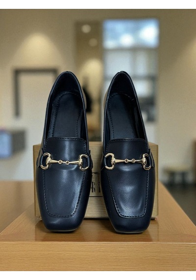 Aska Shoes Günlük Tokalı Babet 2025aska0010 Siyah