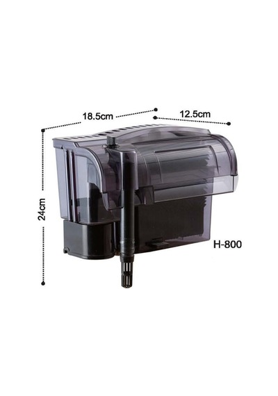 Dophin H800 Akvaryum Askılı Şelale Filtre 880l/H 9w